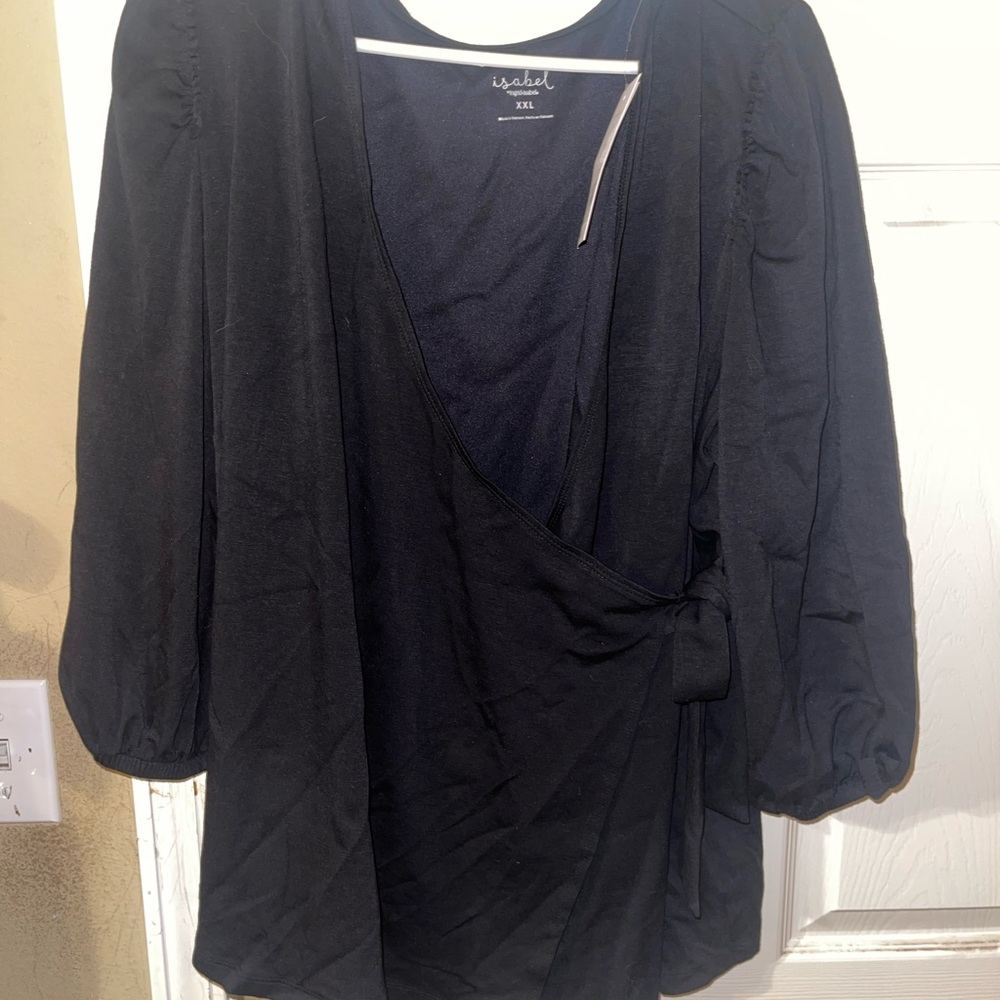 Isabel Maternity by Ingrid & Isabel Black Maternity Top